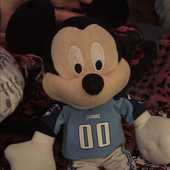Titan Plush Toy with Light Blue and White Jersey - Picture 6 of 6